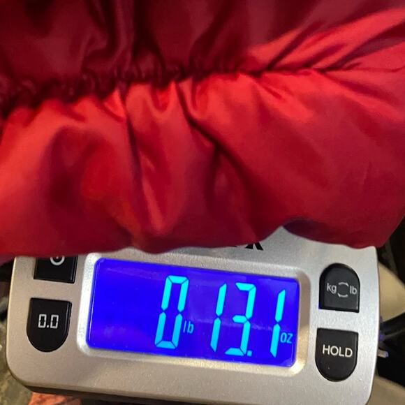 Eddie Bauer Quilted Goose Down Vest Women M Red Outdoor Gorpcore Cozycore Casual - Picture 11 of 11